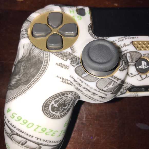 Money PS4 controller sleeve custom - Picture 6 of 7